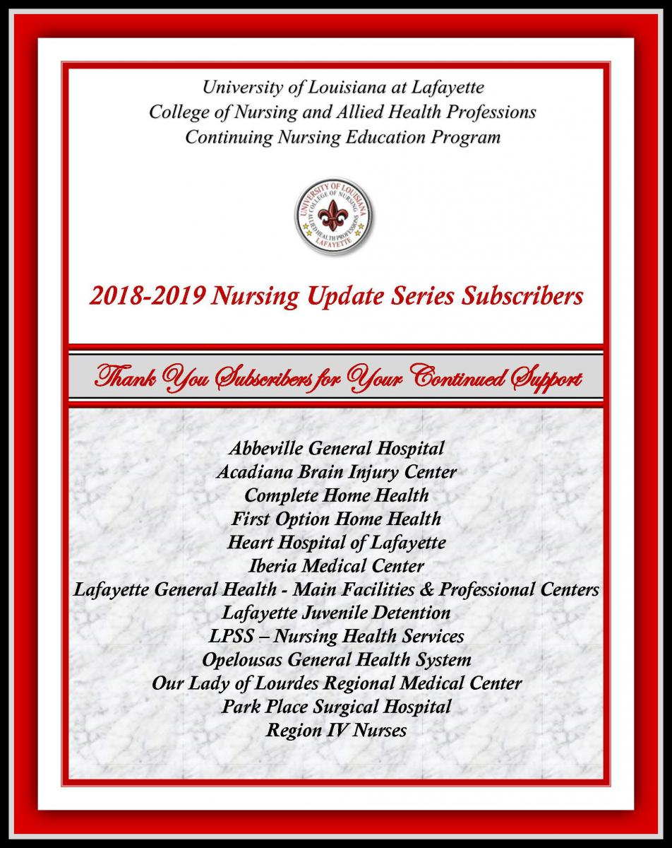 Louisiana State Board Of Nursing Ceu Requirements | NAR Media Kit